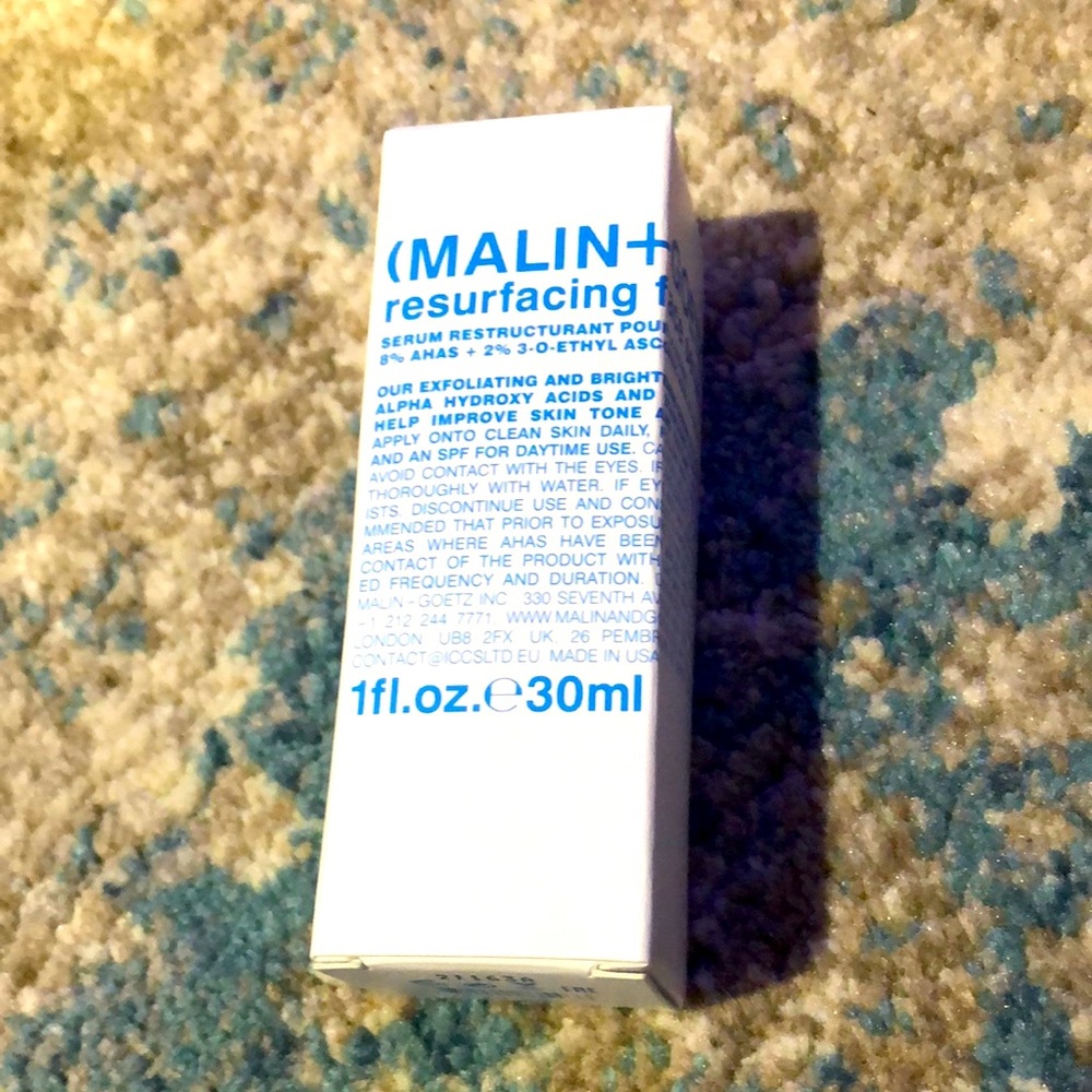 Resurfacing face serum